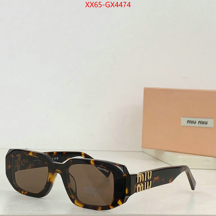 Glasses-Miu Miu wholesale sale ID: GX4474 $: 65USD