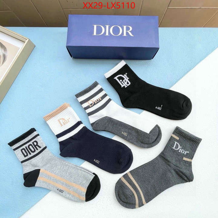 Sock-Dior sell high quality ID: LX5110 $: 29USD