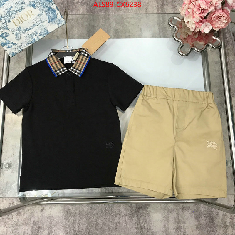 Kids clothing-Burberry best replica 1:1 ID: CX6238 $: 89USD