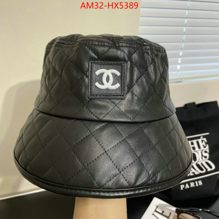 Cap (Hat)-Chanel the highest quality fake ID: HX5389 $: 32USD