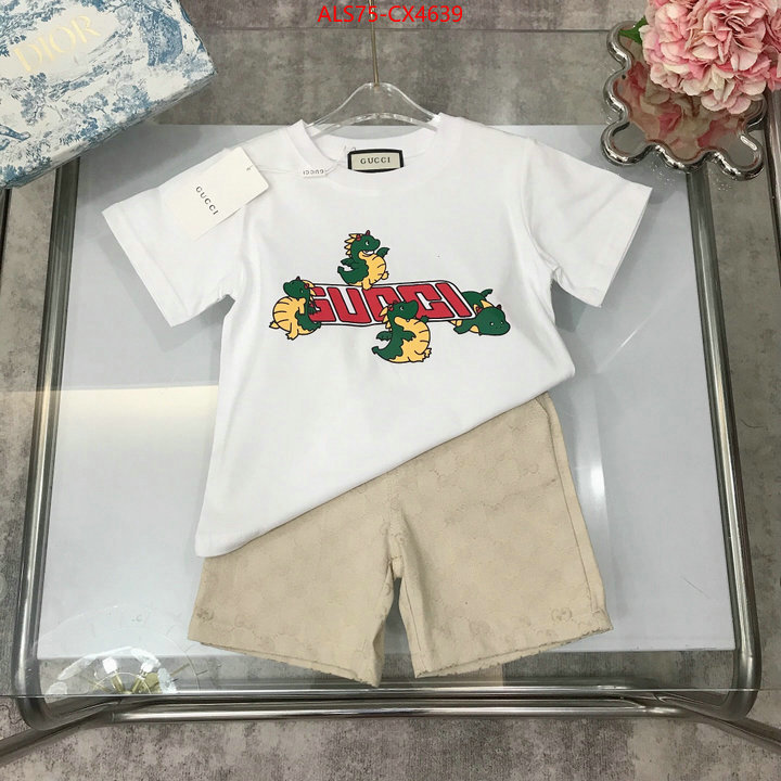 Kids clothing-Gucci luxury cheap replica ID: CX4639 $: 75USD