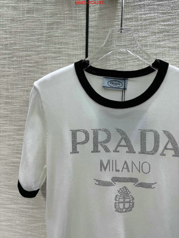 Clothing-Prada the best designer ID: CC4297 $: 85USD
