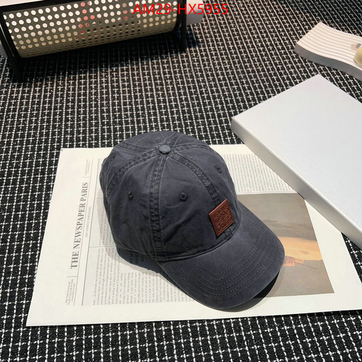 Cap(Hat)-Loewe knockoff highest quality ID: HX5955 $: 29USD