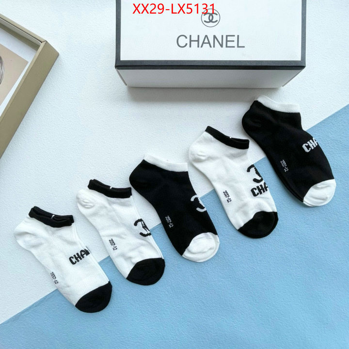 Sock-Chanel for sale online ID: LX5131 $: 29USD