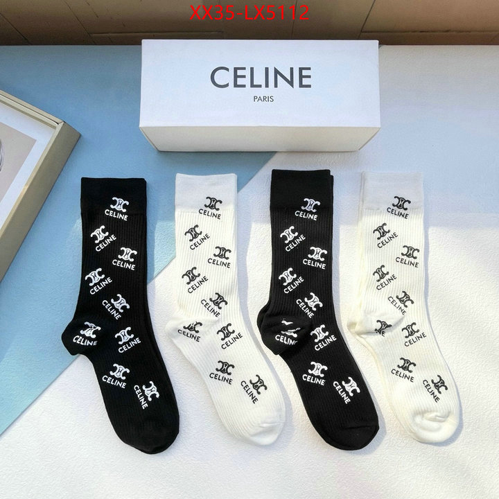 Sock-CELINE website to buy replica ID: LX5112 $: 35USD