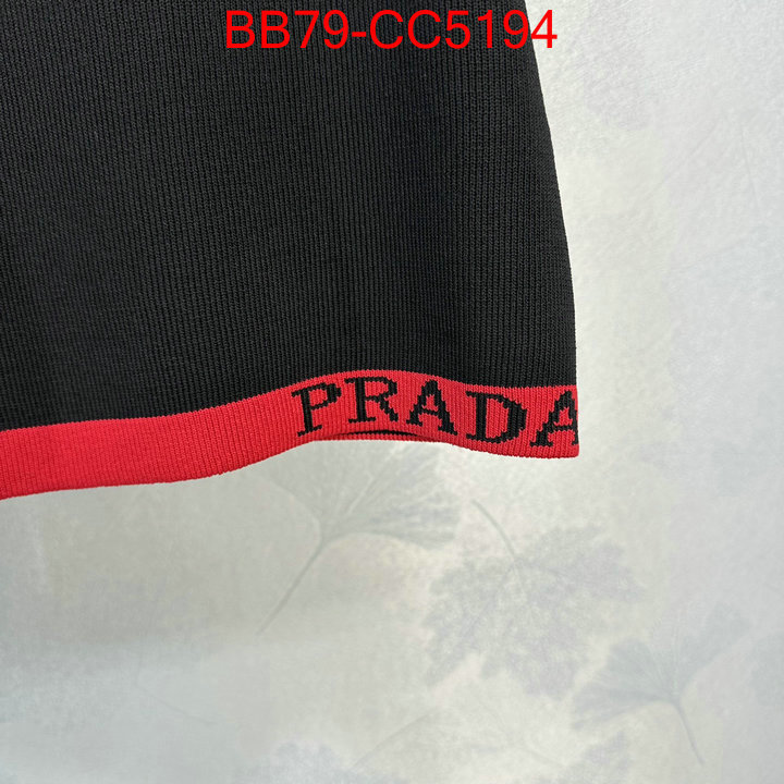 Clothing-Prada can you buy knockoff ID: CC5194 $: 79USD