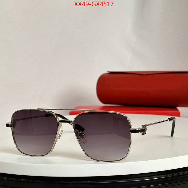 Glasses-Cartier buy luxury 2024 ID: GX4517 $: 49USD