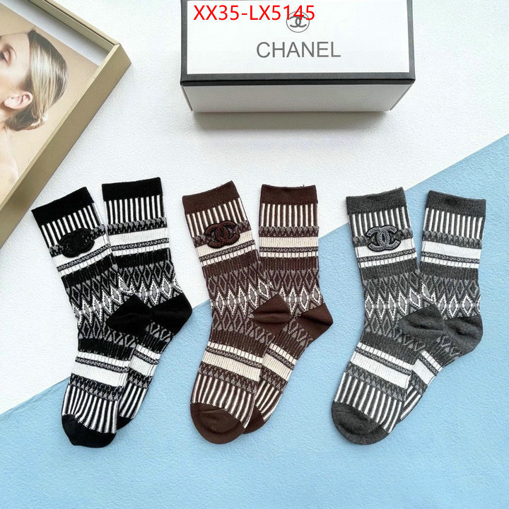 Sock-Chanel designer 7 star replica ID: LX5145 $: 35USD