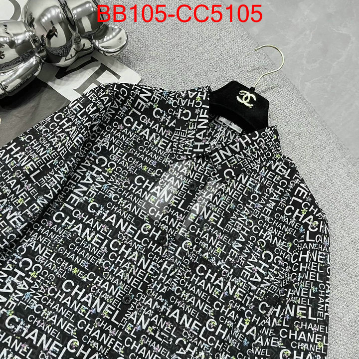 Clothing-Chanel aaaaa replica ID: CC5105 $: 105USD