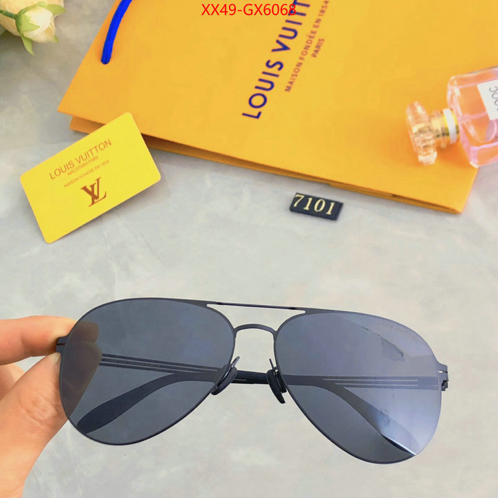 Glasses-LV designer wholesale replica ID: GX6068 $: 49USD