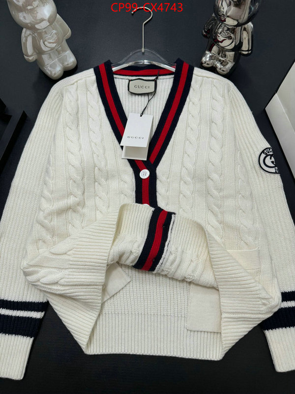 Clothing-Gucci buy sell ID: CX4743 $: 99USD