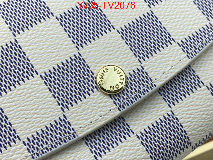 LV Bags(4A)-Wallet what is a counter quality ID: TV2076 $: 35USD,