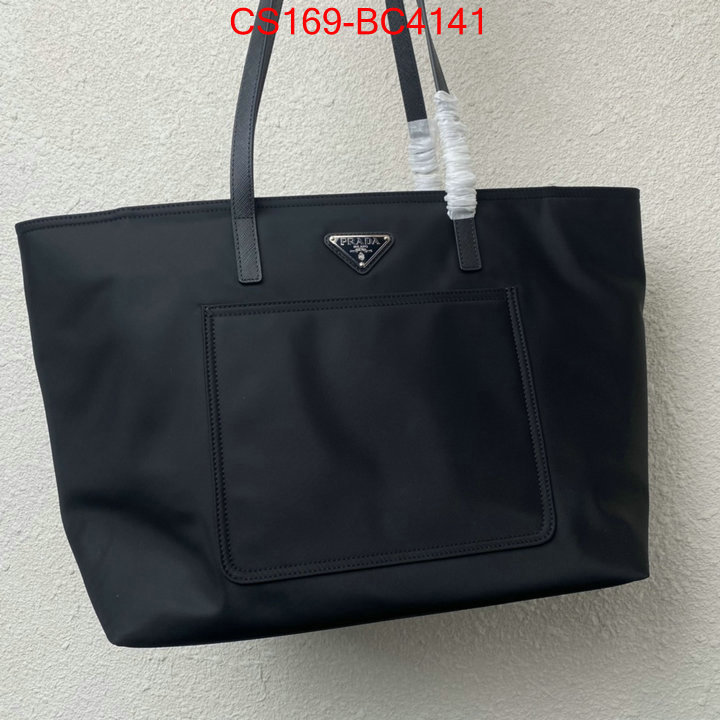 Prada Bags (TOP)-Handbag- aaaaa+ replica designer ID: BC4141 $: 169USD,