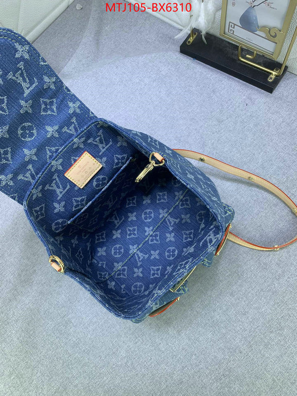 LV Bags(4A)-Backpack- cheap replica ID: BX6310 $: 105USD,