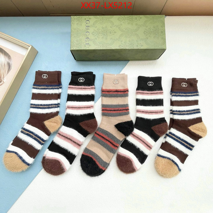 Sock-Gucci customize best quality replica ID: LX5212 $: 37USD