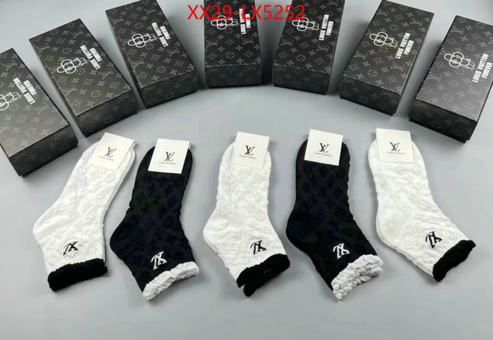 Sock-LV styles & where to buy ID: LX5252 $: 29USD