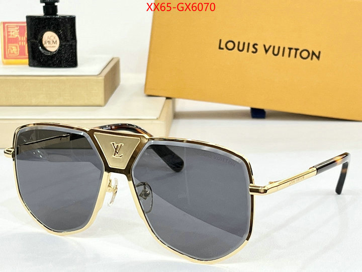 Glasses-LV knockoff ID: GX6070 $: 65USD