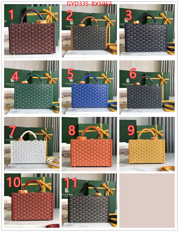 Goyard Bags(TOP)-Handbag- 2024 luxury replicas ID: BX5953 $: 335USD,