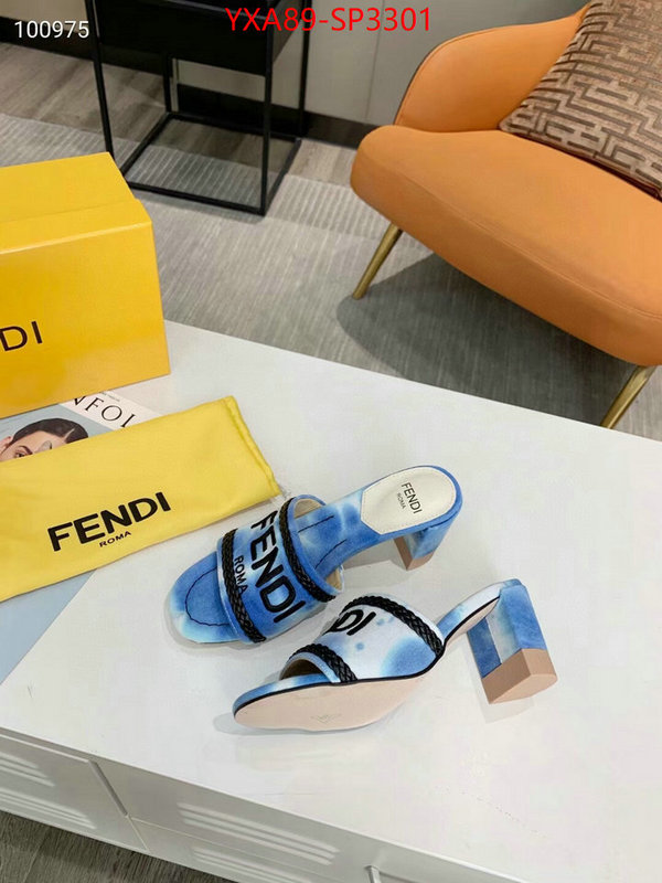 Women Shoes-Fendi 1:1 replica ID: SP3301 $: 89USD