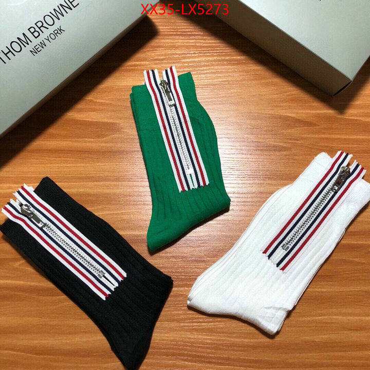 Sock-Thom Browne buy luxury 2024 ID: LX5273 $: 35USD