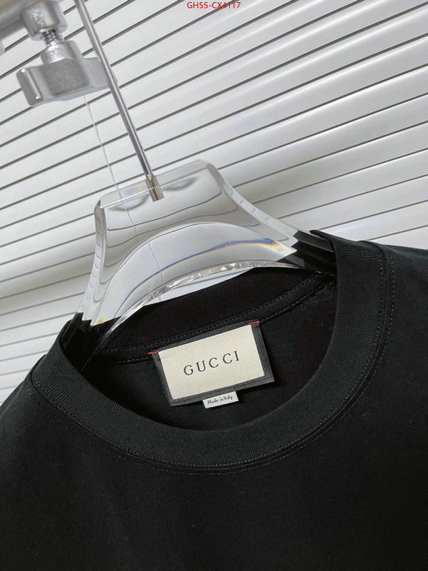 Clothing-Gucci best luxury replica ID: CX4117 $: 55USD