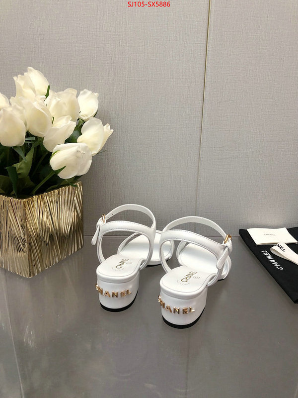 Women Shoes-Chanel good quality replica ID: SX5886 $: 105USD