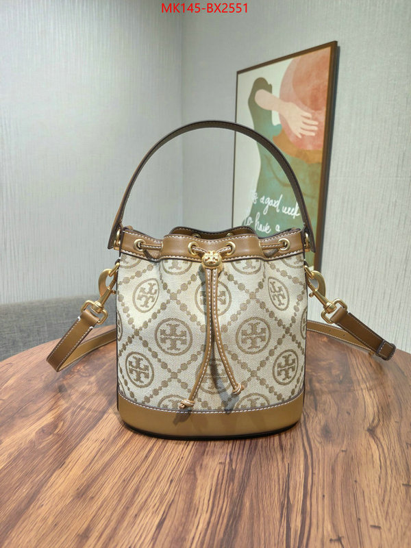 Tory Burch Bags(TOP)-Bucket Bag- high quality replica ID: BX2551 $: 145USD,