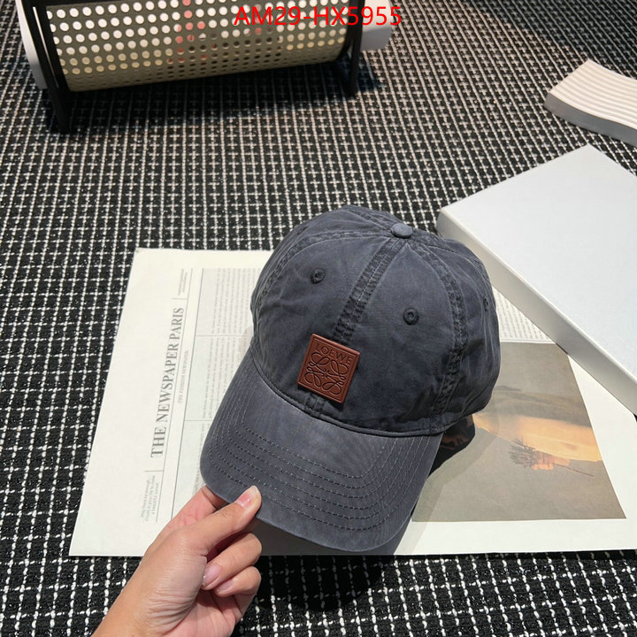 Cap(Hat)-Loewe knockoff highest quality ID: HX5955 $: 29USD