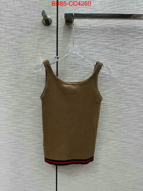 Clothing-Gucci what 1:1 replica ID: CC4260 $: 85USD