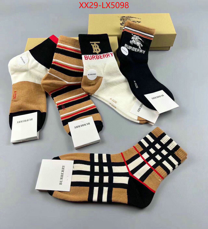 Sock-Burberry 7 star ID: LX5098 $: 29USD