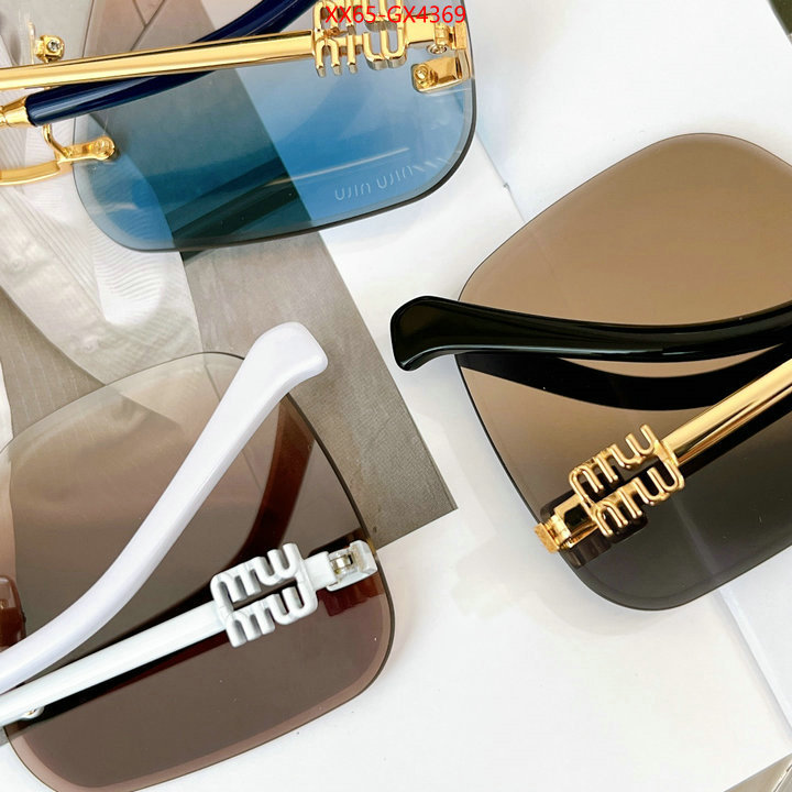 Glasses-Miu Miu where quality designer replica ID: GX4369 $: 65USD