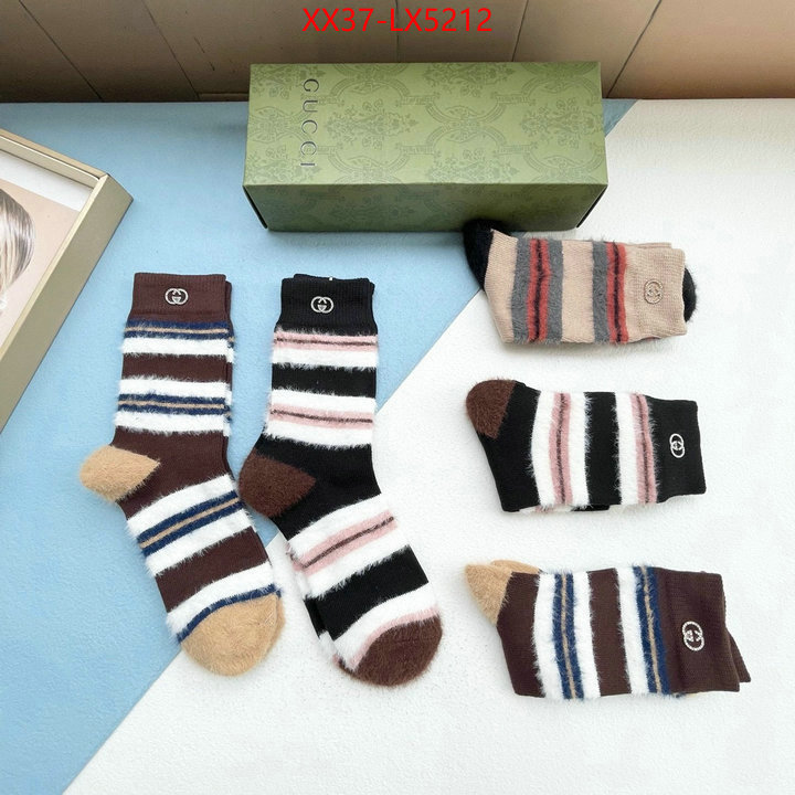 Sock-Gucci customize best quality replica ID: LX5212 $: 37USD