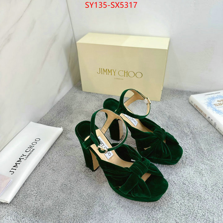 Women Shoes-Jimmy Choo knockoff ID: SX5317 $: 135USD