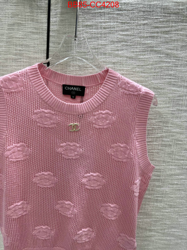 Clothing-Chanel top quality website ID: CC4208 $: 85USD