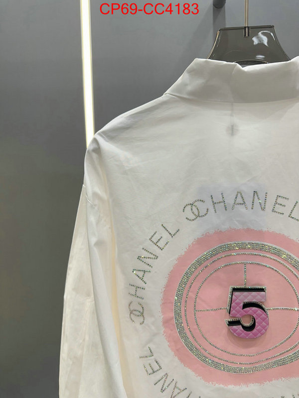 Clothing-Chanel 2024 replica wholesale cheap sales online ID: CC4183 $: 69USD