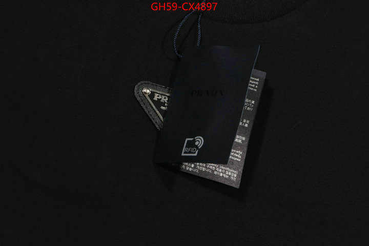 Clothing-Prada high quality online ID: CX4897 $: 59USD