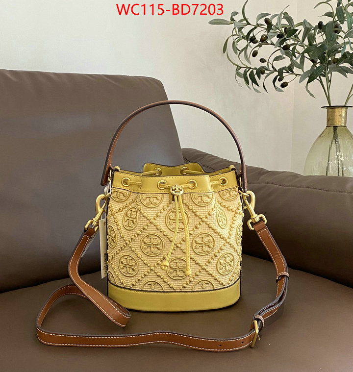 Tory Burch Bags(4A)-Bucket Bag- perfect quality designer replica ID: BD7203 $: 115USD,