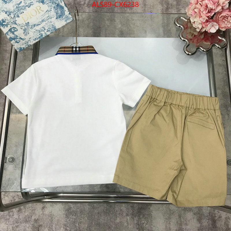 Kids clothing-Burberry best replica 1:1 ID: CX6238 $: 89USD