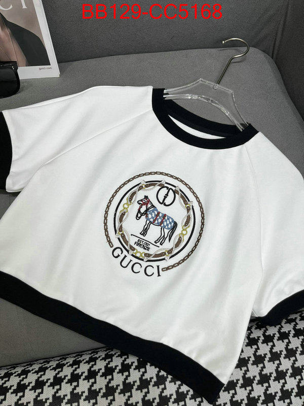 Clothing-Gucci aaaaa+ replica ID: CC5168 $: 129USD