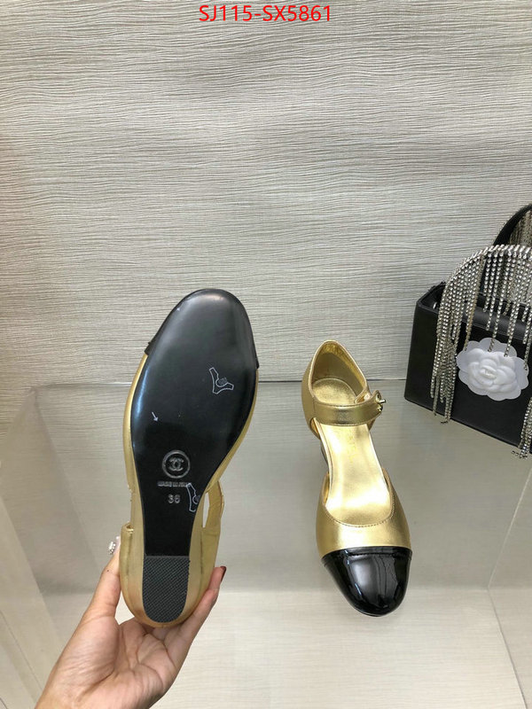 Women Shoes-Chanel for sale online ID: SX5861 $: 115USD