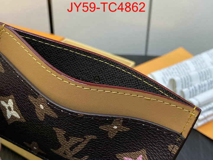 LV Bags(TOP)-Wallet replica 1:1 high quality ID: TC4862 $: 59USD,