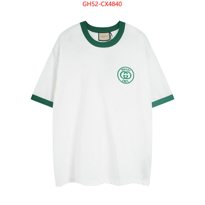 Clothing-Gucci 7 star replica ID: CX4840 $: 52USD