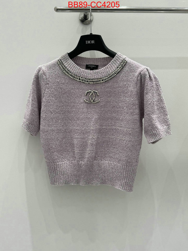 Clothing-Chanel where quality designer replica ID: CC4205 $: 89USD