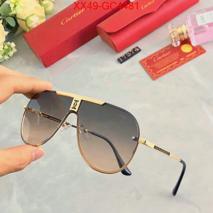 Glasses-Cartier the quality replica ID: GC4481 $: 49USD