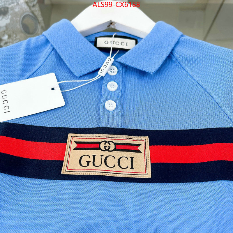 Kids clothing-Gucci mirror quality ID: CX6188 $: 99USD