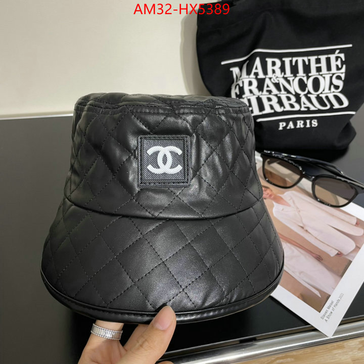 Cap (Hat)-Chanel the highest quality fake ID: HX5389 $: 32USD