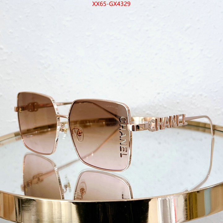 Glasses-Chanel is it ok to buy ID: GX4329 $: 65USD