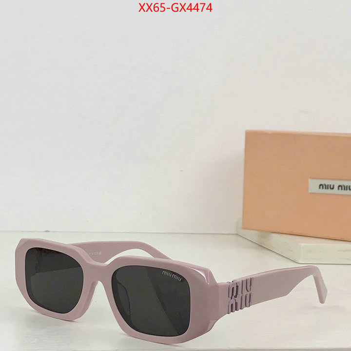 Glasses-Miu Miu wholesale sale ID: GX4474 $: 65USD