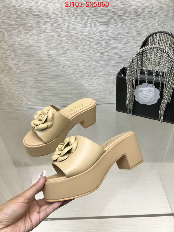 Women Shoes-Chanel 2024 replica wholesale cheap sales online ID: SX5860 $: 105USD