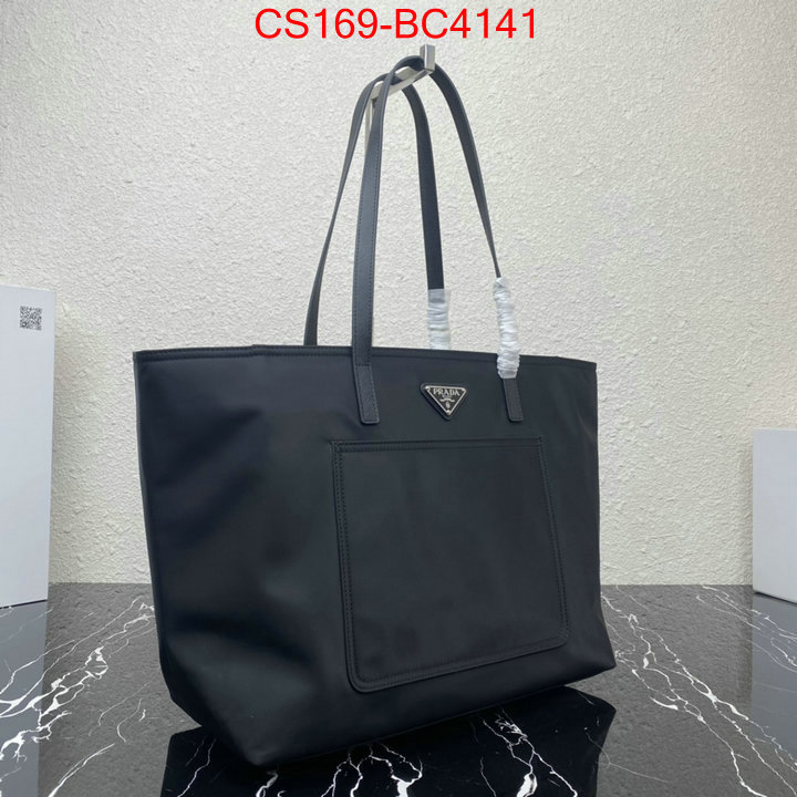 Prada Bags (TOP)-Handbag- aaaaa+ replica designer ID: BC4141 $: 169USD,